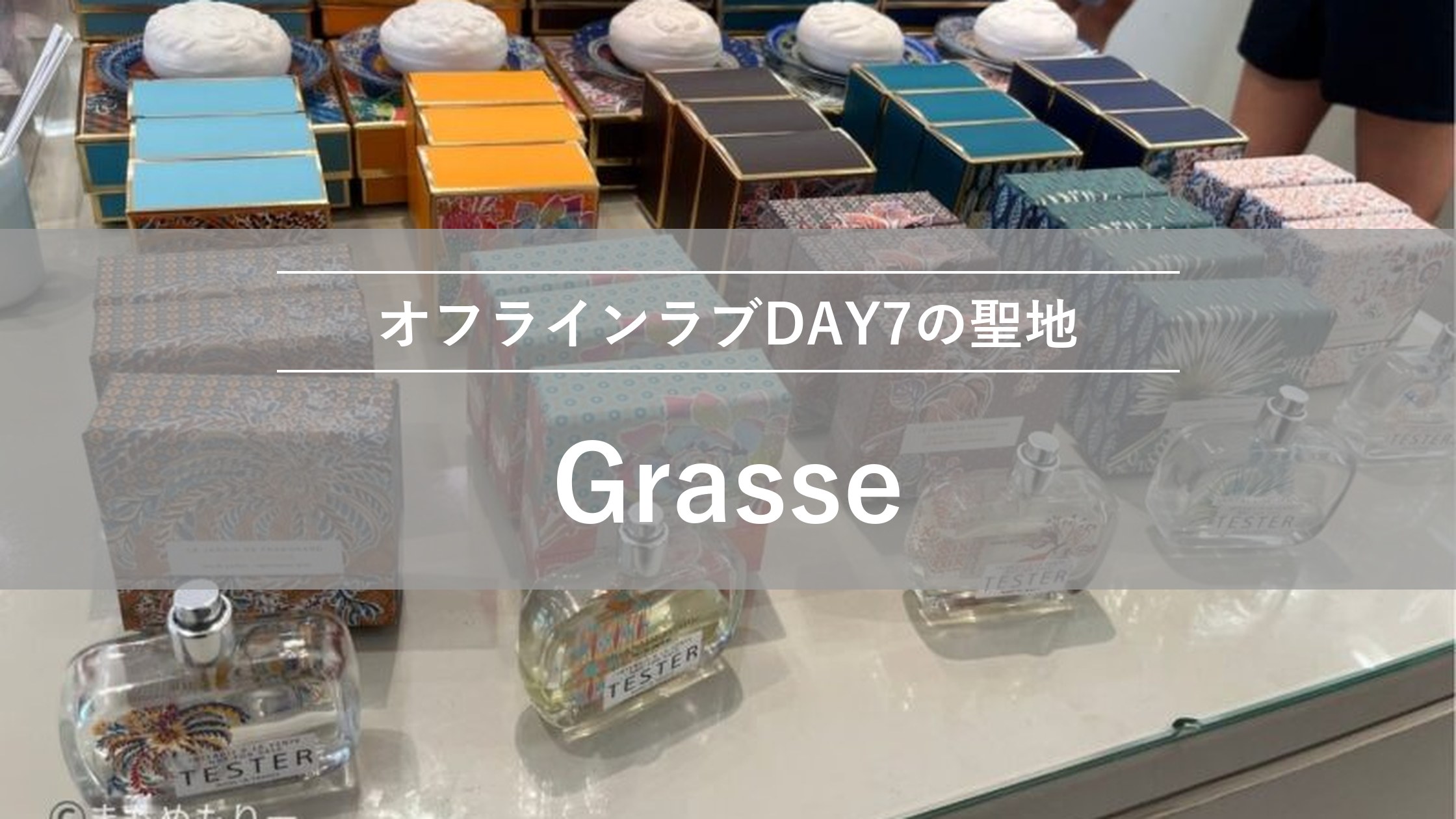 Grasse｜オフラインラブDAY7の聖地